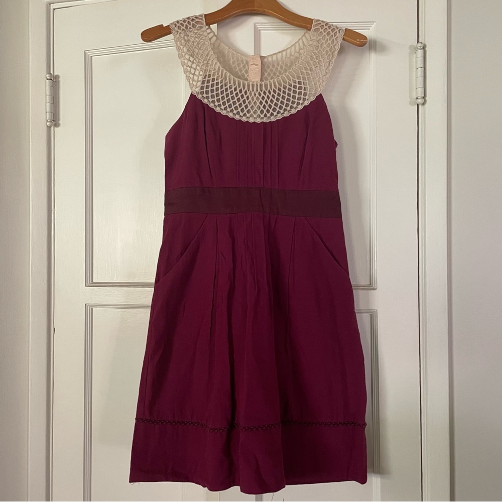 Floreat for Anthropologie dress- so many great details